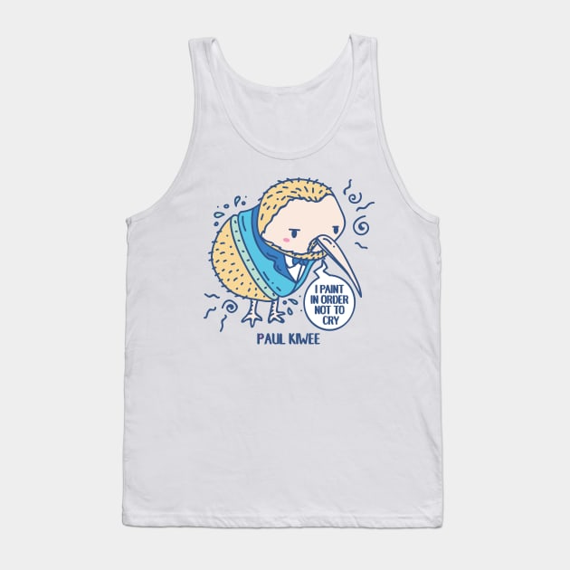 Paul Kiwee  Funny Animal pun Tank Top by SPIRIMAL